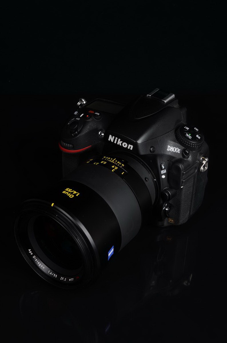 Otus 55/1.4与尼康D800E搭配